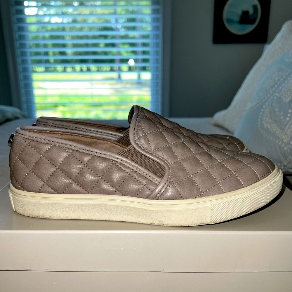 Steve Madden Quilted Slip-Ons